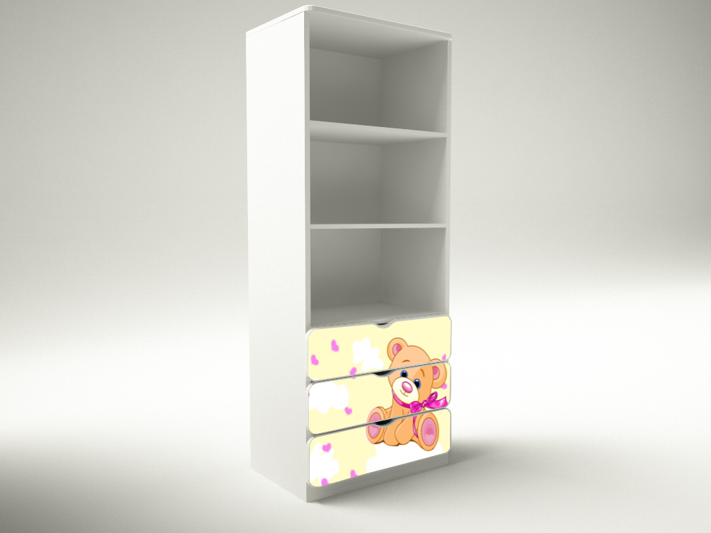 Becks knižnica XXL Macko žltý